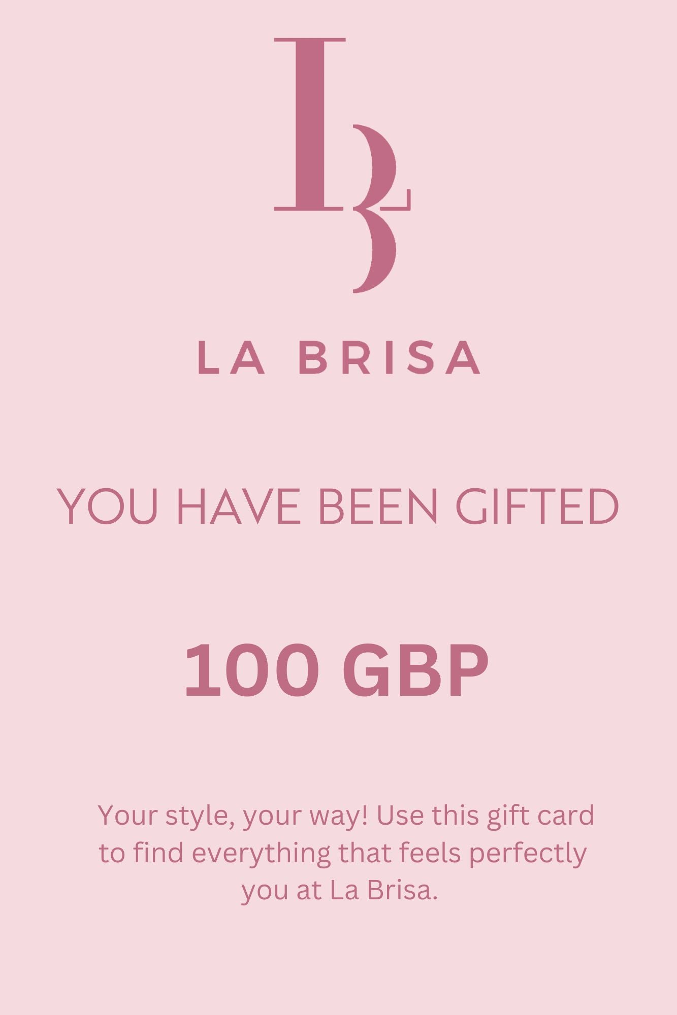 Gift Card 100