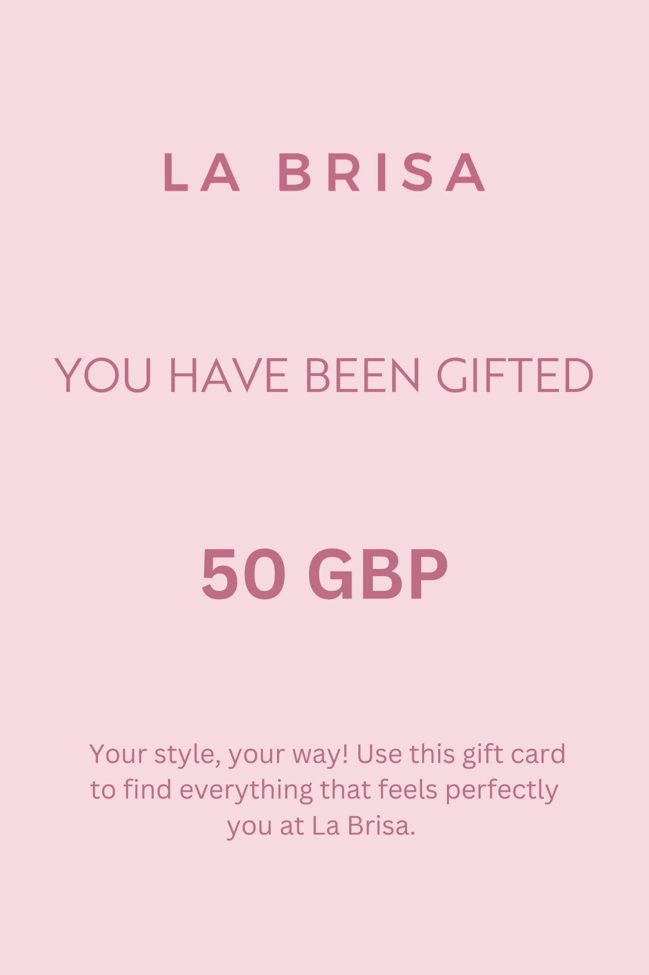 Gift Card 50